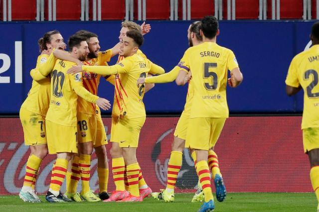 爱游戏体育-【西甲】阿尔瓦爆射 莫里巴首球 巴萨2比0奥萨苏纳